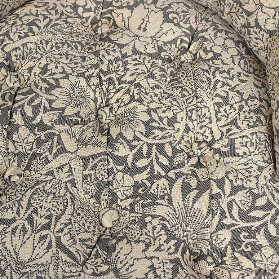 ジェニファーテイラー ラムズゲイトチェア 1人掛け いちご泥棒 グレー Strawberry Thief GR 33186RC-VI04