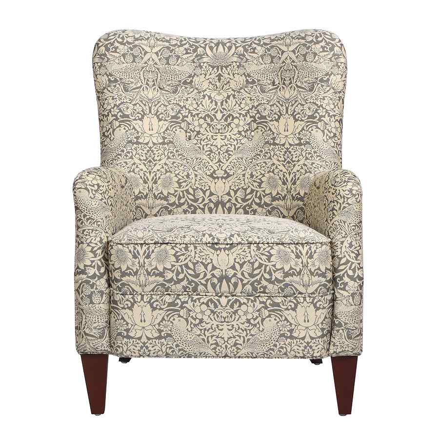 ジェニファーテイラー アームチェア 1人掛け いちご泥棒 グレー Strawberry Thief GR Jennifer Taylor 33206AC