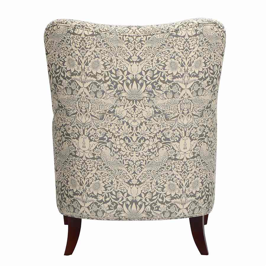 ジェニファーテイラー アームチェア 1人掛け いちご泥棒 グレー Strawberry Thief GR Jennifer Taylor 33206AC