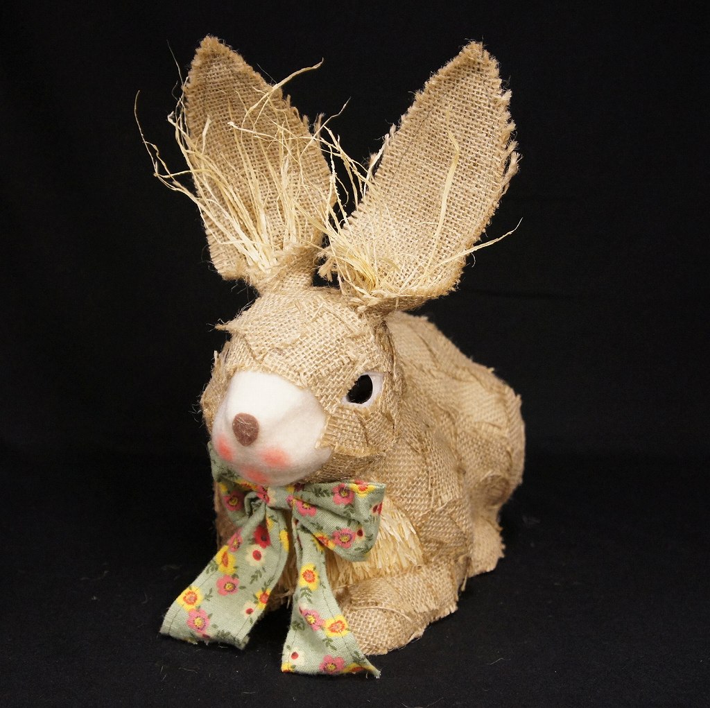 フレンチカントリー 手作りインテリア ウサギL