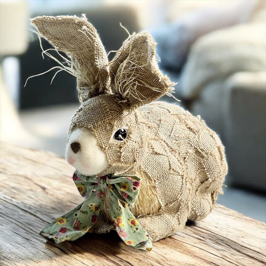 フレンチカントリー 手作りインテリア ウサギL
