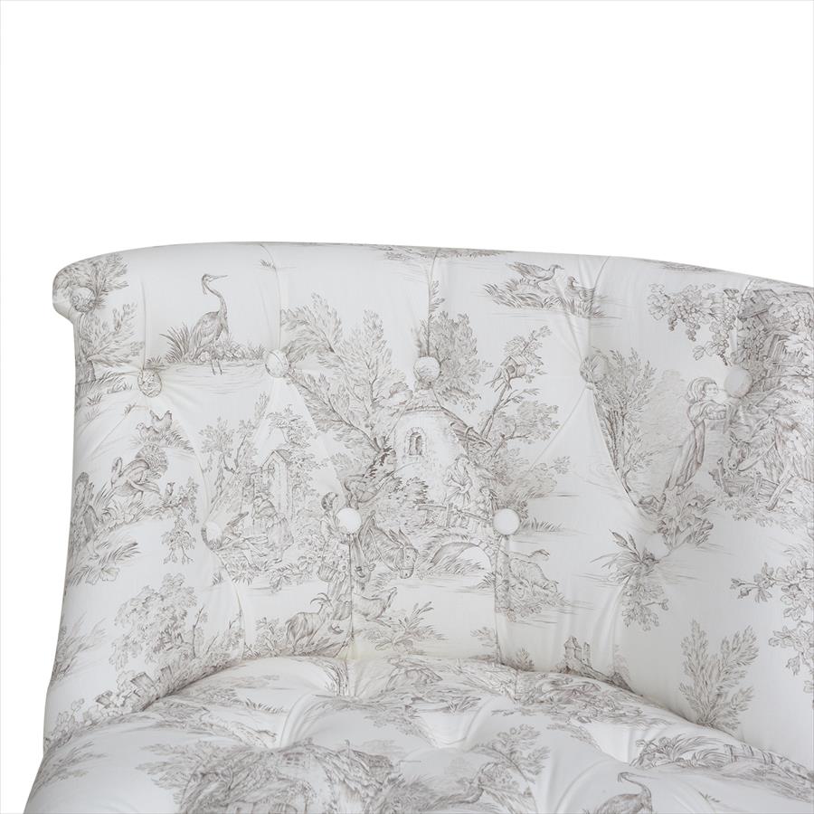 ジェニファーテイラー ラムズゲイトチェア 1人掛 トワルドジュイ Toile de Jouy Jennifer Taylor 33186RC-JY02