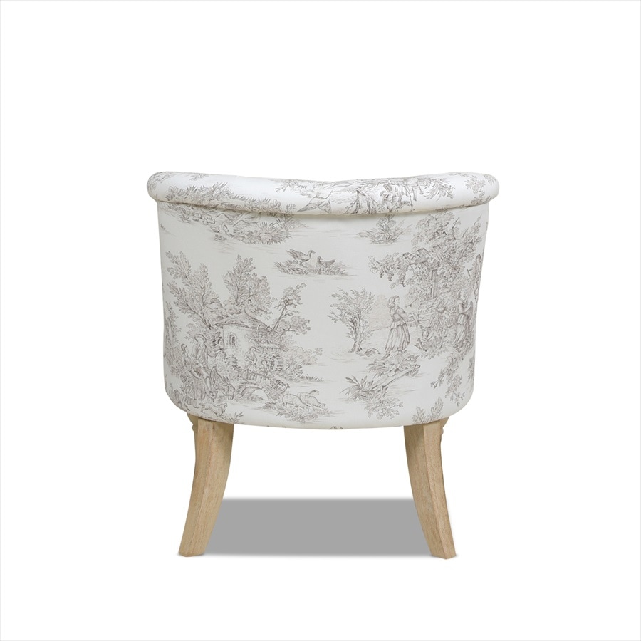 ジェニファーテイラー ラムズゲイトチェア 1人掛 トワルドジュイ Toile de Jouy Jennifer Taylor 33186RC-JY02