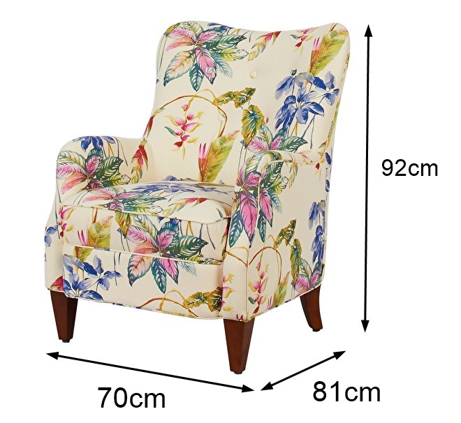 ジェニファーテイラー アームチェア 1人掛け Paradise パラダイス ジャガード Jennifer Taylor 32459AC