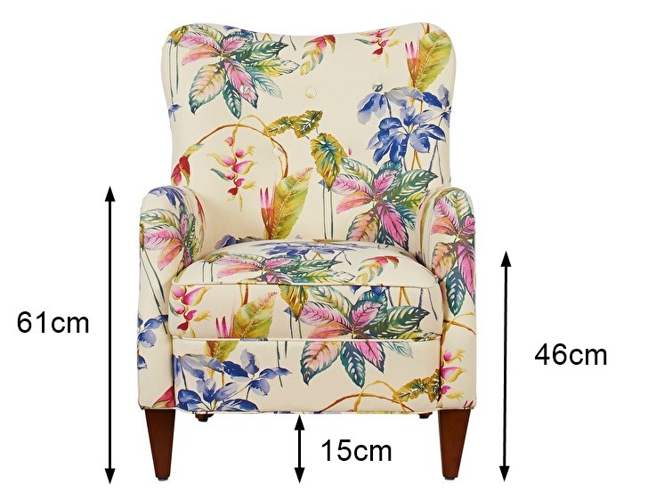 ジェニファーテイラー アームチェア 1人掛け Paradise パラダイス ジャガード Jennifer Taylor 32459AC