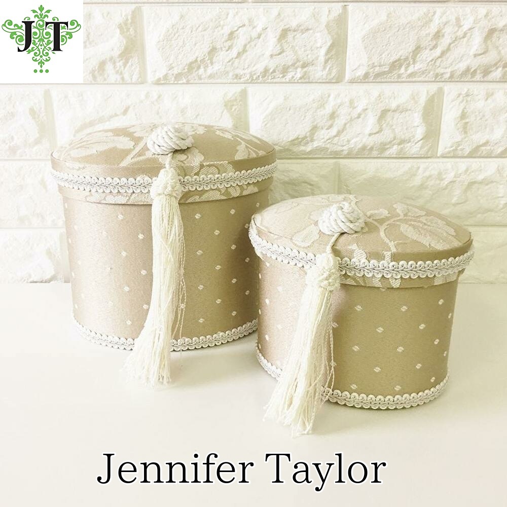 ジェニファーテイラー オーバルボックス 2ヶセット Heirloom Jennifer Taylor 32116BX