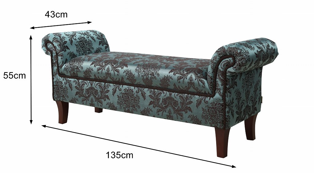 ジェニファーテイラー ロールアームベンチ Kathy Carlisle Jennifer Taylor 33031RB-738