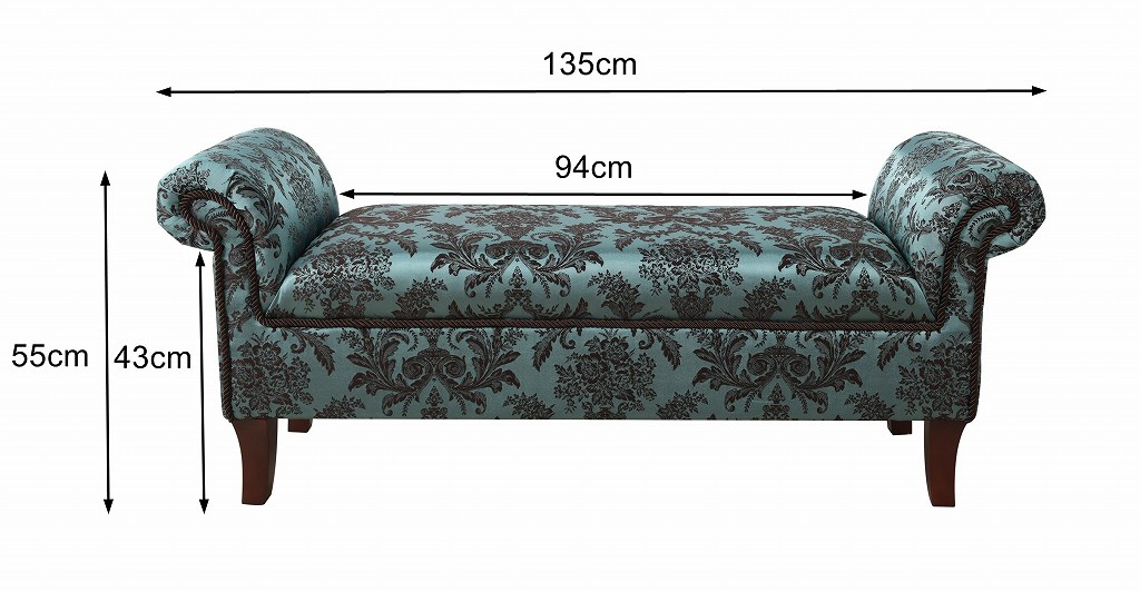 ジェニファーテイラー ロールアームベンチ Kathy Carlisle Jennifer Taylor 33031RB-738