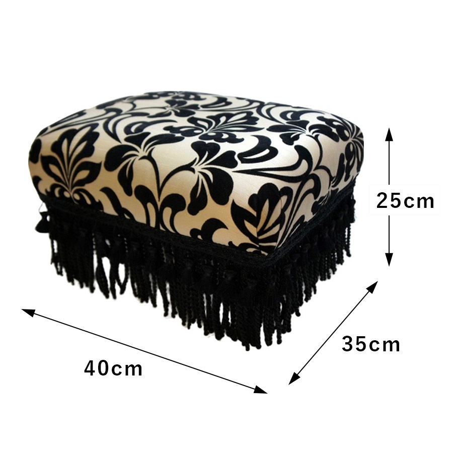 ジェニファーテイラー フットスツール ダマスク Yorke Jennifer Taylor 32138ST