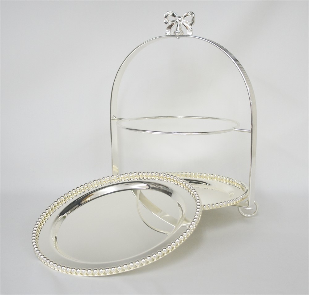 インテリアディスプレイスタンド2段