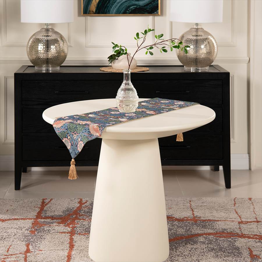 ジェニファーテイラー テーブルランナー 120cm いちご泥棒 Strawberry Thief Jennifer Taylor 33187TR