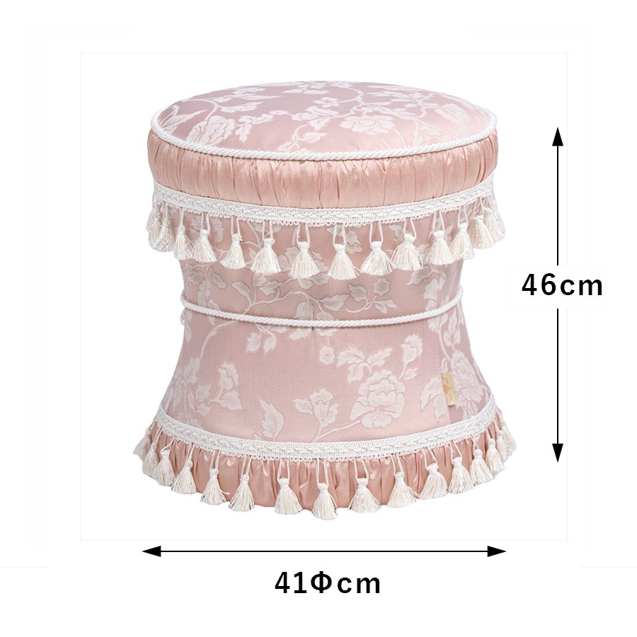 ジェニファーテイラー ラウンド スツール Heirloom-PK Jennifer Taylor 33248ST