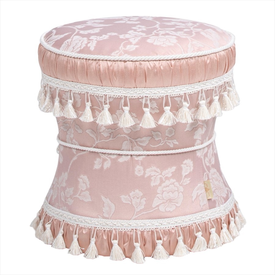 ジェニファーテイラー ラウンド スツール Heirloom-PK Jennifer Taylor 33248ST