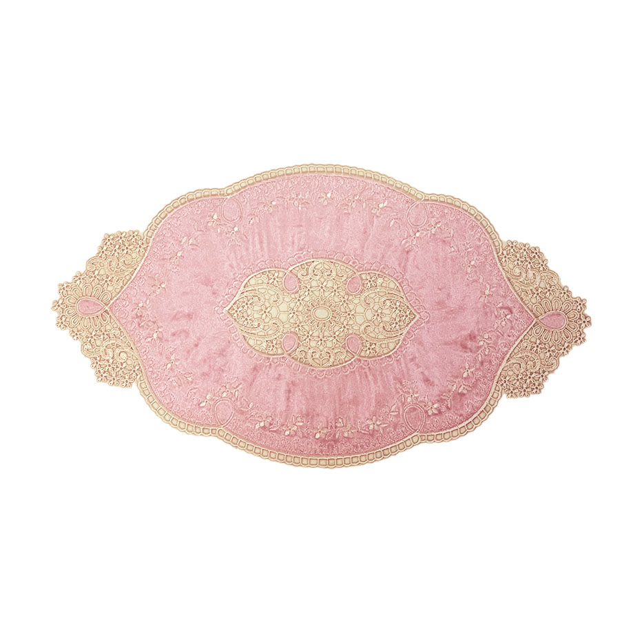 ドイリー 52×30cm 4色展開 クラッシック ベロア