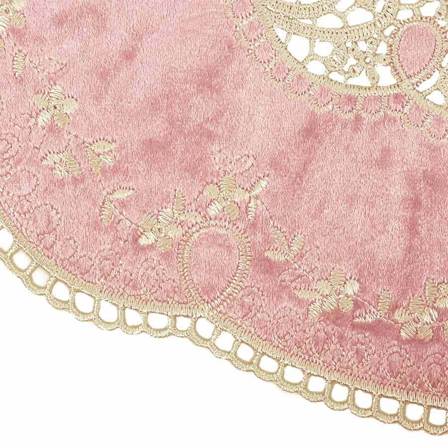 ドイリー 52×30cm 4色展開 クラッシック ベロア