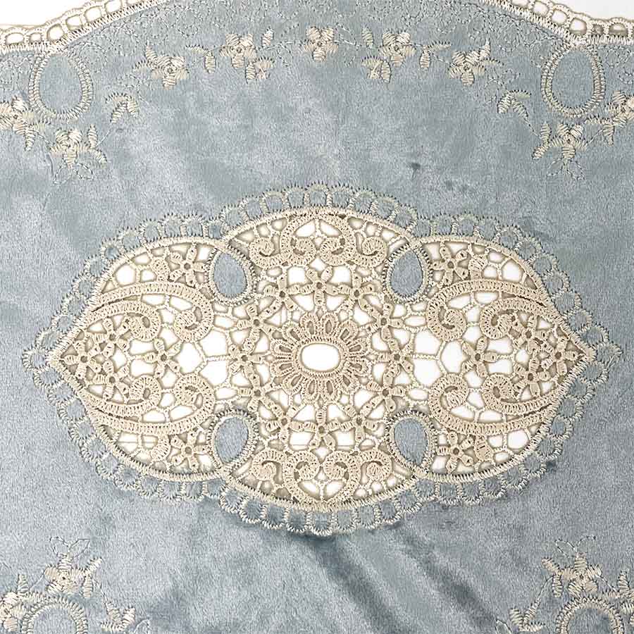 ドイリー 52×30cm 4色展開 クラッシック ベロア