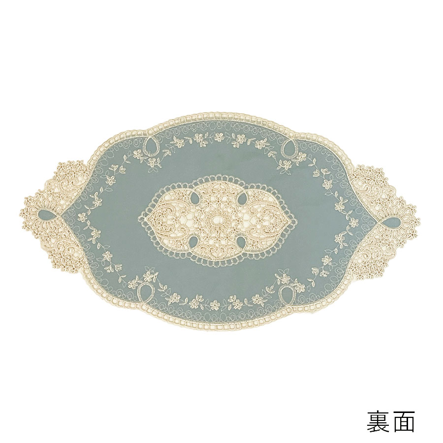 ドイリー 52×30cm 4色展開 クラッシック ベロア