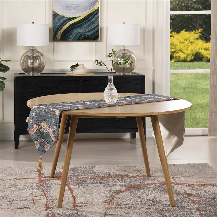 ジェニファーテイラー テーブルランナー 230cm いちご泥棒 Strawberry Thief Jennifer Taylor 33189TR