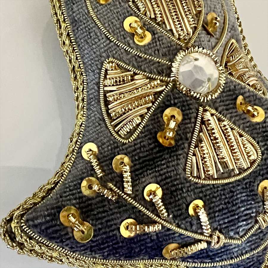 クリスマス オーナメント ベル レッド ブルー グレー