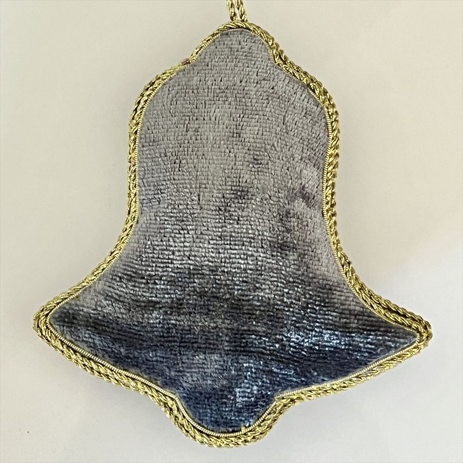 クリスマス オーナメント ベル レッド ブルー グレー