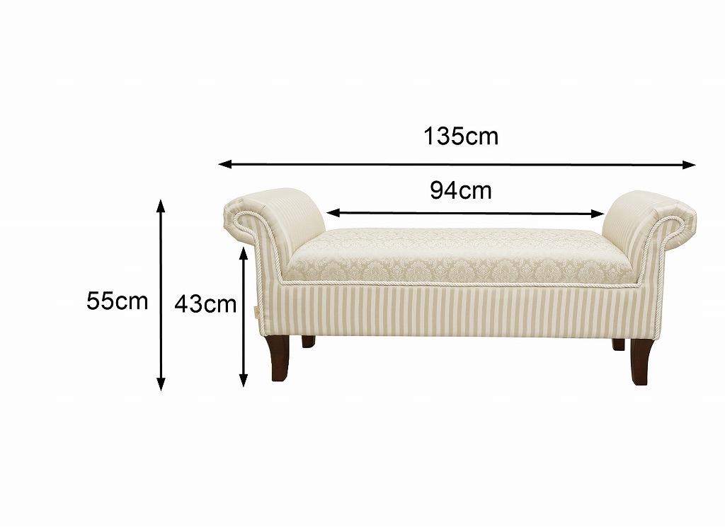 ジェニファーテイラー ロールアームベンチ Haruno-GR Jennifer Taylor 33031RB-ZMA9