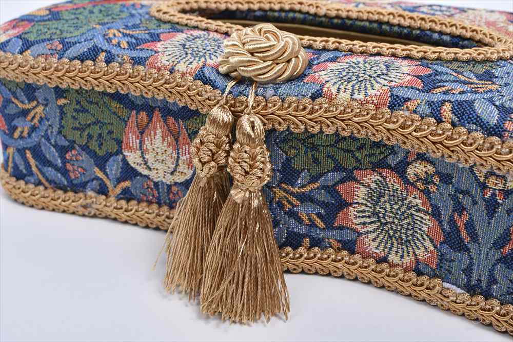 ジェニファーテイラー ティッシュボックスカバー いちご泥棒 Strawberry Thief Jennifer Taylor 33096TB