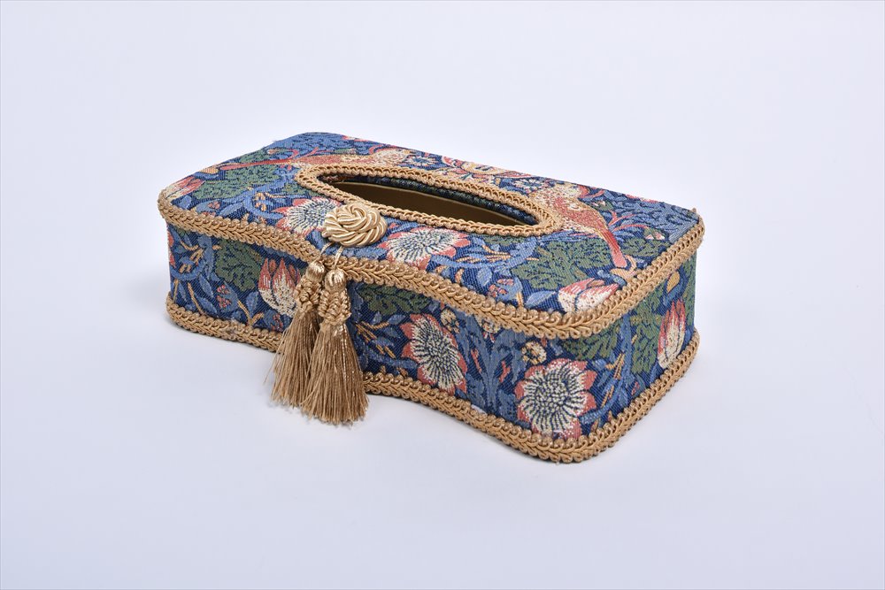 ジェニファーテイラー ティッシュボックスカバー いちご泥棒 Strawberry Thief Jennifer Taylor 33096TB