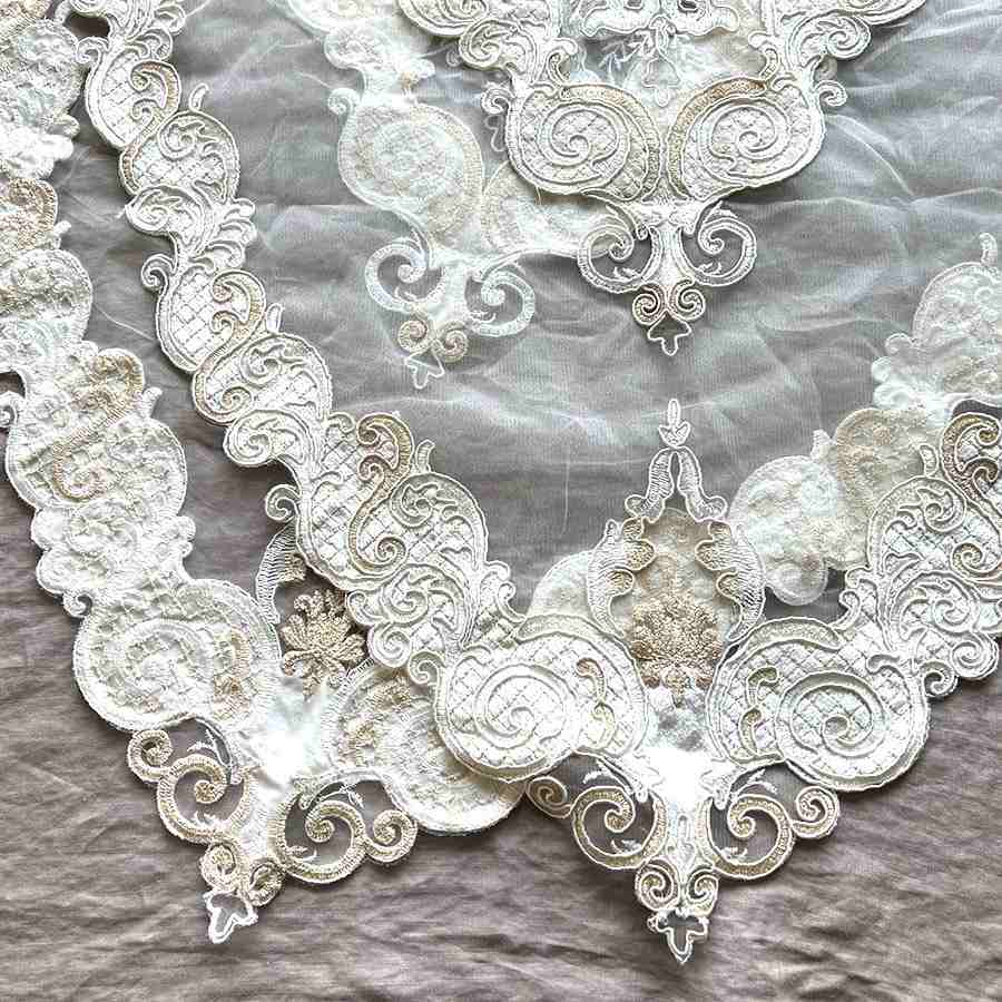 テーブルセンター レース 73x150cm