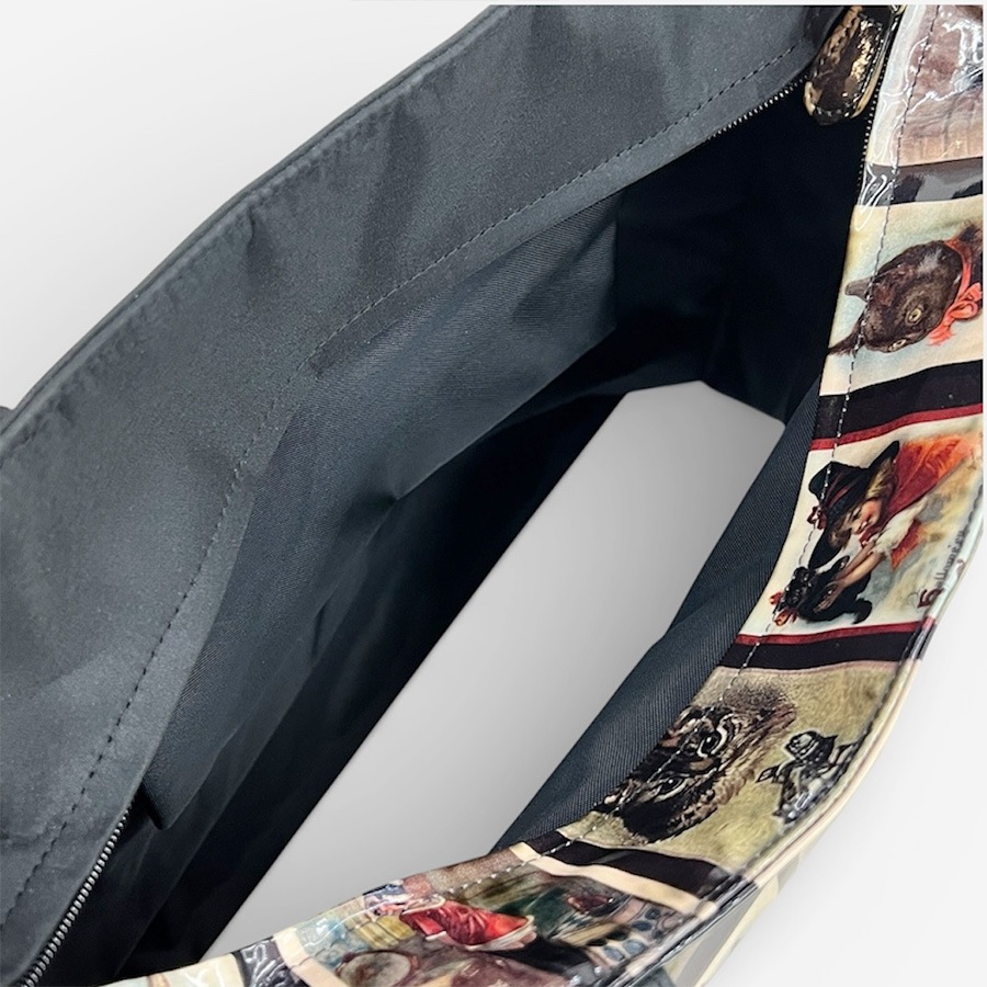 A4対応 アンティークポストキャット トートバッグ