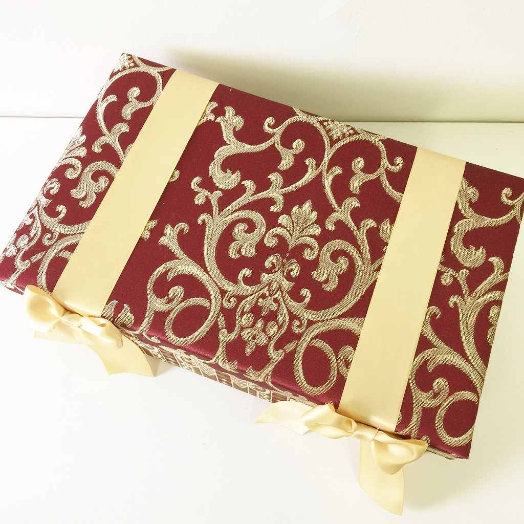 ボックス 3点セット 小物入れ ジェニファーテイラー リボン 赤 32718BX