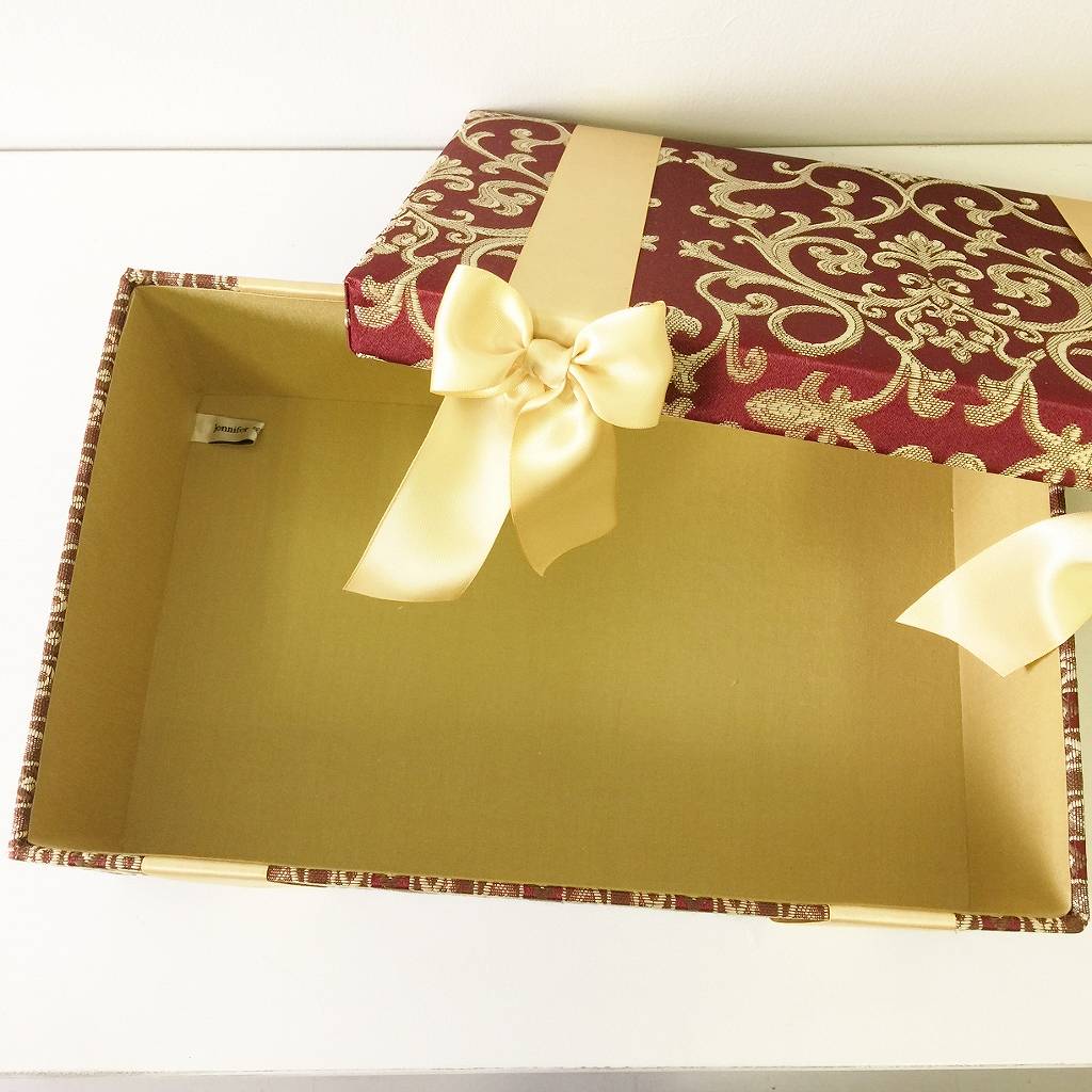 新品　ジェニファーテイラー ボックス 3ヶセット Poinsettia RE ジェニファーテイラー ボックス3個セット Poinsettia-RE