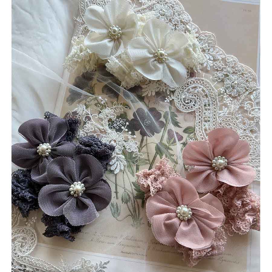 ラユールアームバンド パールフラワー2個入り両腕用