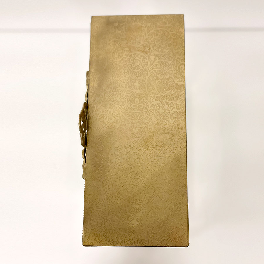 真鍮×ガラス製 コレクションボックス（扉開閉式）2色展開