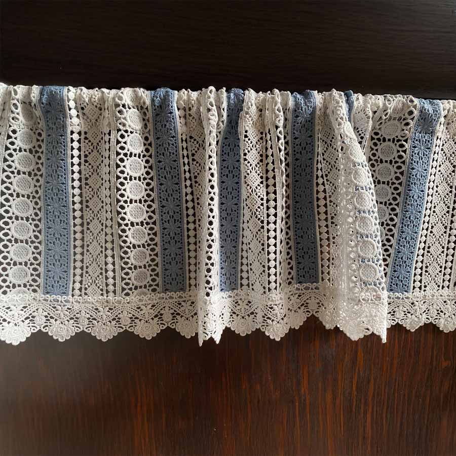 5サイズ展開 ルサックシリーズ カフェカーテン 30×120cm