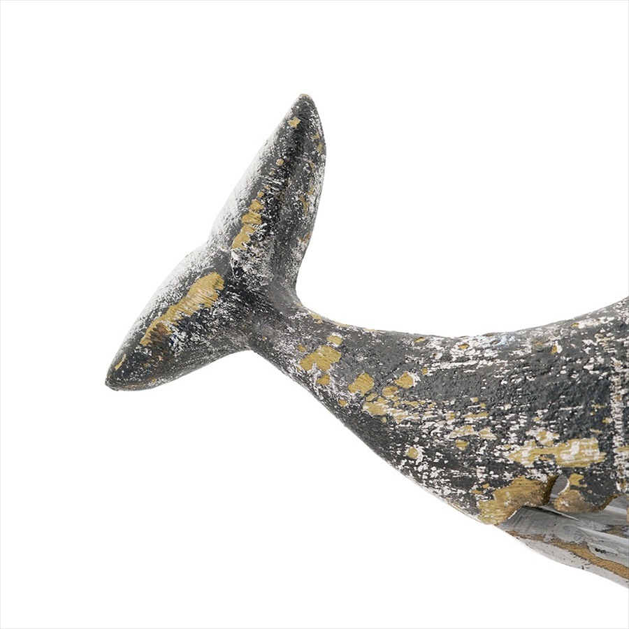 ヴィヴィアン｜インテリア雑貨と家具｜ クジラ オブジェ 木製 置物