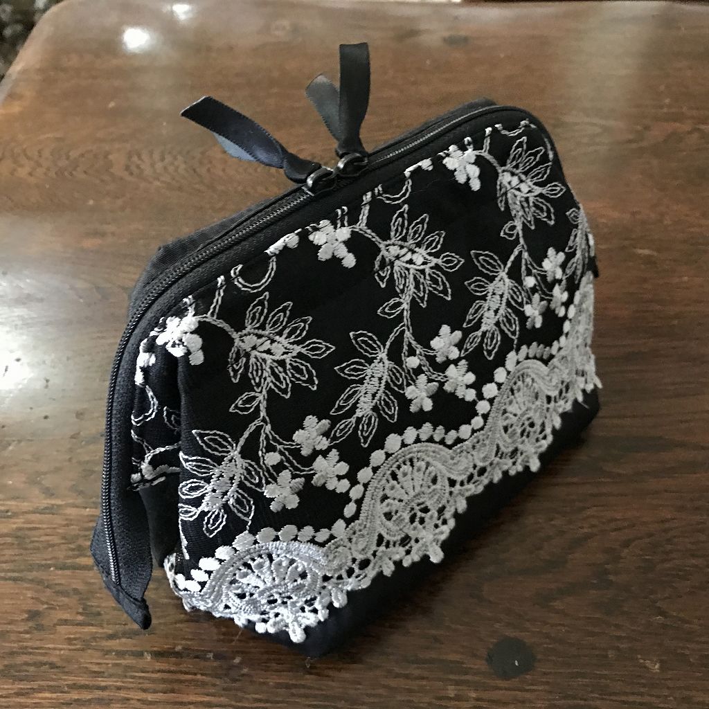 rouen ボックスポーチ マチ付きポーチ