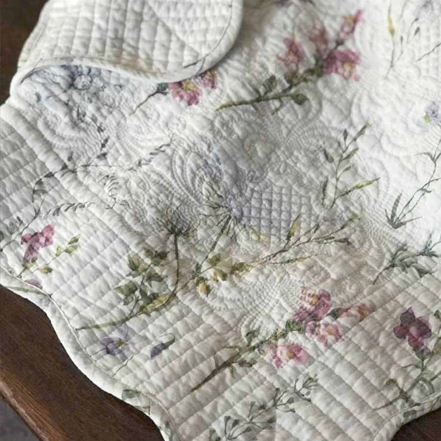 botany white マルチカバー 200x250cm リバーシブル