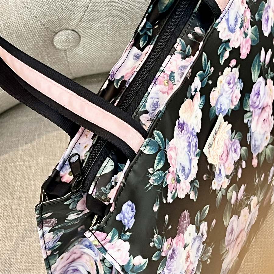 日本製 ルドゥーテ 田園柄 保冷保温バッグ