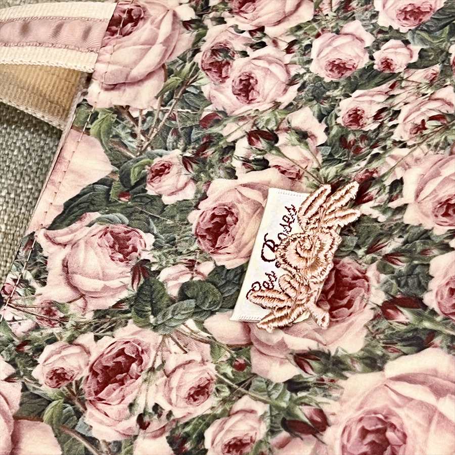 日本製 ルドゥーテ 田園柄 保冷保温バッグ