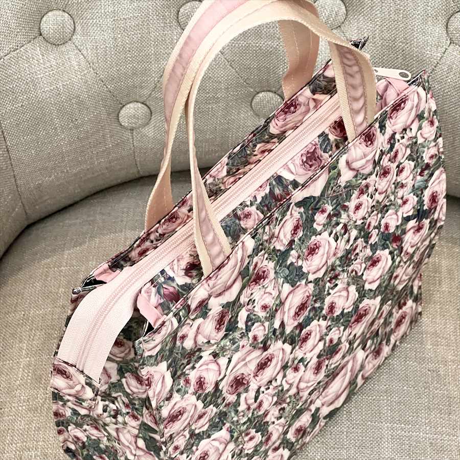 日本製 ルドゥーテ 田園柄 保冷保温バッグ