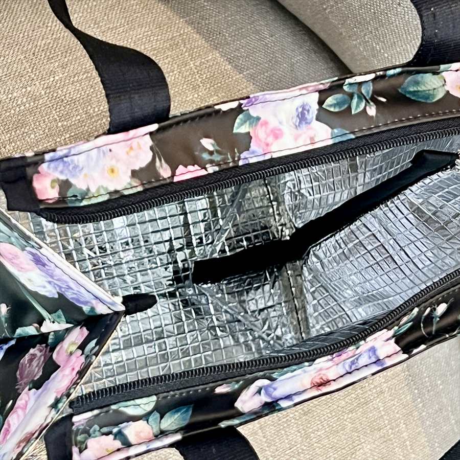 日本製 ルドゥーテ 田園柄 保冷保温バッグ