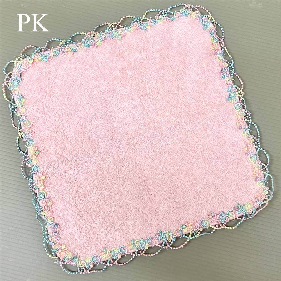 日本製 レインボーレース タオルハンカチ 22cm