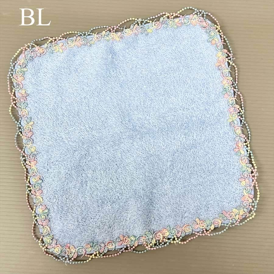 日本製 レインボーレース タオルハンカチ 22cm