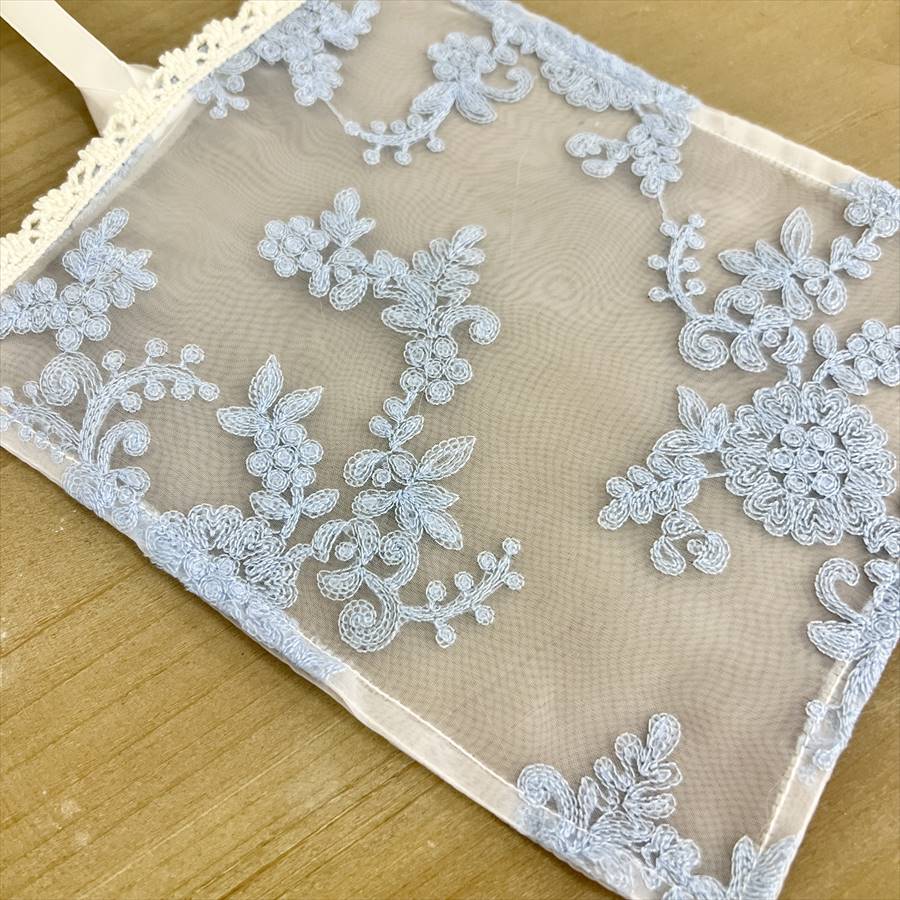 サシェバッグ 14x18cm ブルー