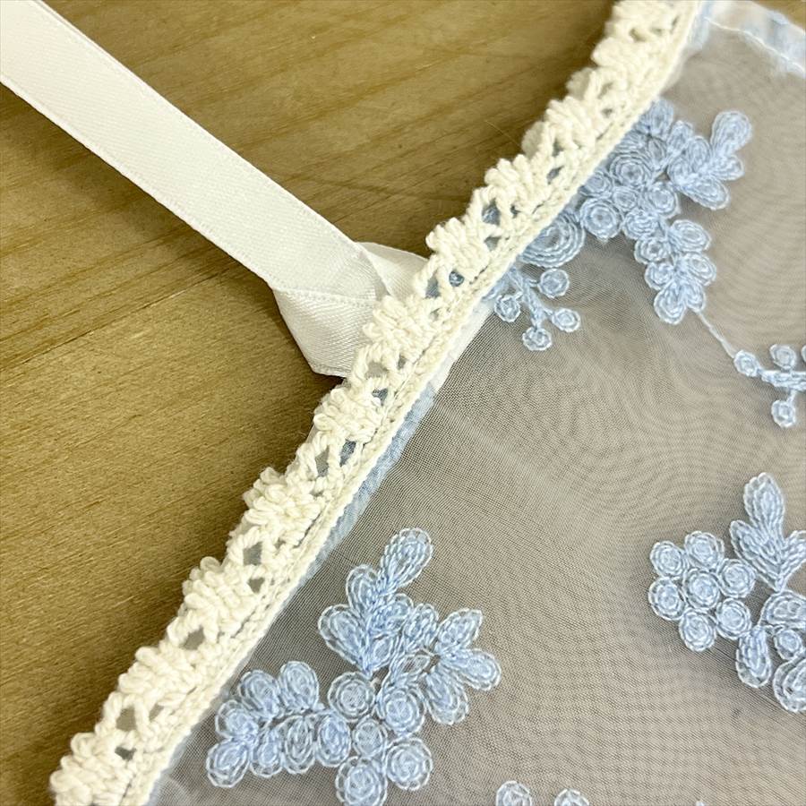 サシェバッグ 14x18cm ブルー