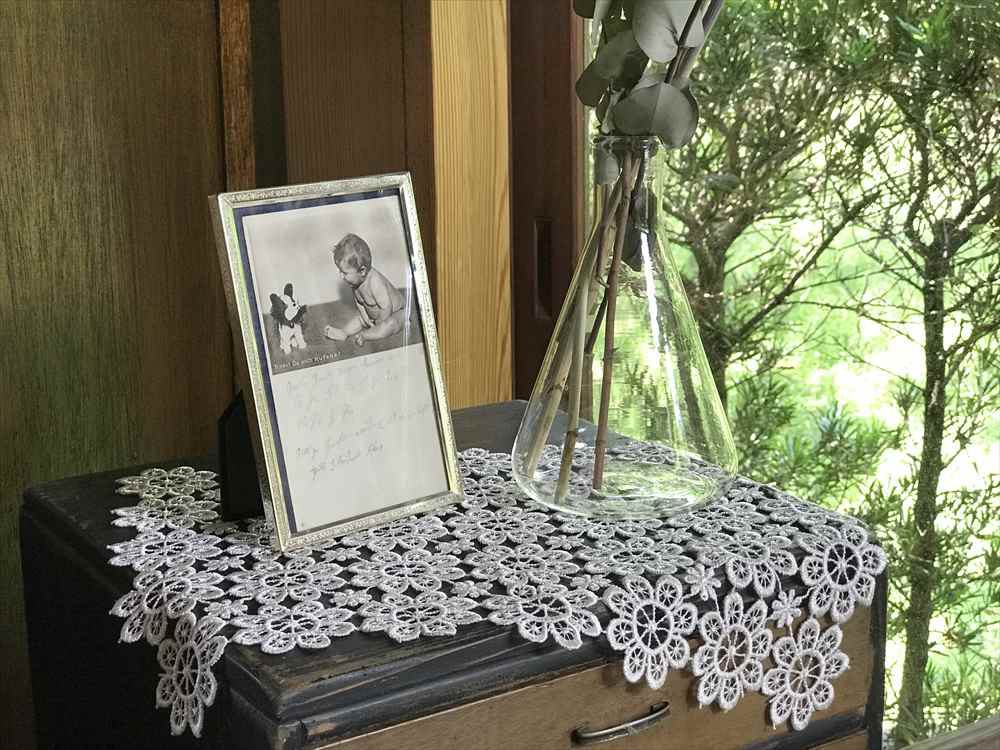 all lace テーブルセンター 25x34cm ホワイト