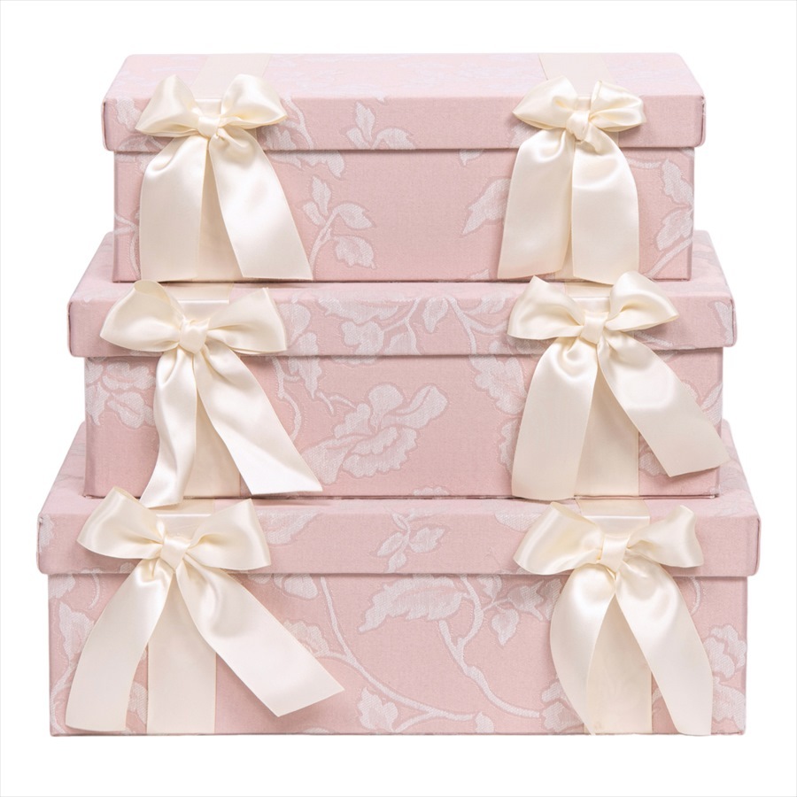 ボックス 3点セット 小物入れ ピンク ジェニファーテイラー 33237BX ジェニファーテイラー正規輸入元】VIVIENNE（ヴィヴィアン） 【残り