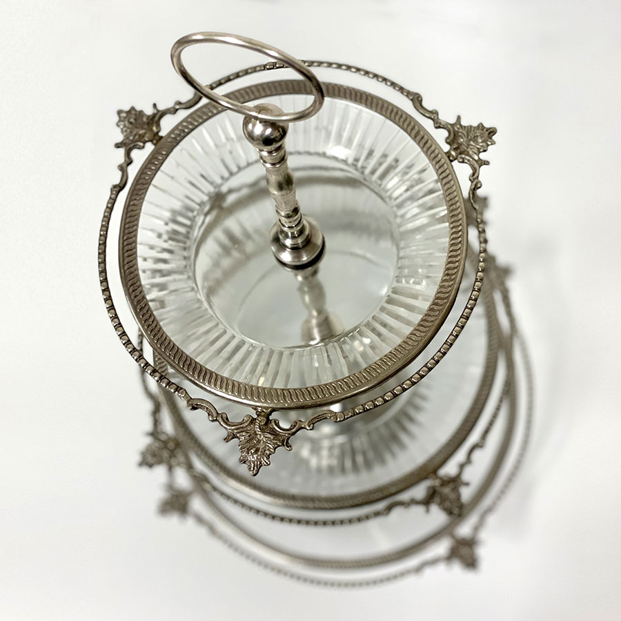 3段ディスプレイスタンド ゴールド シルバー