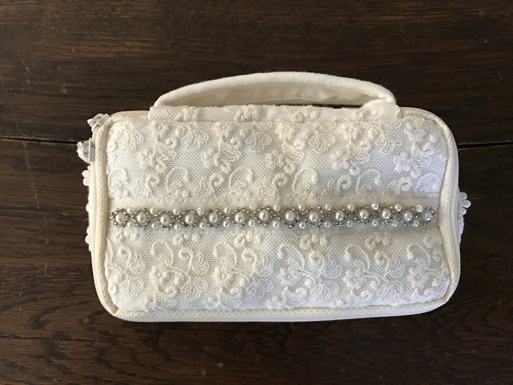 cotton tulle コスメポーチ