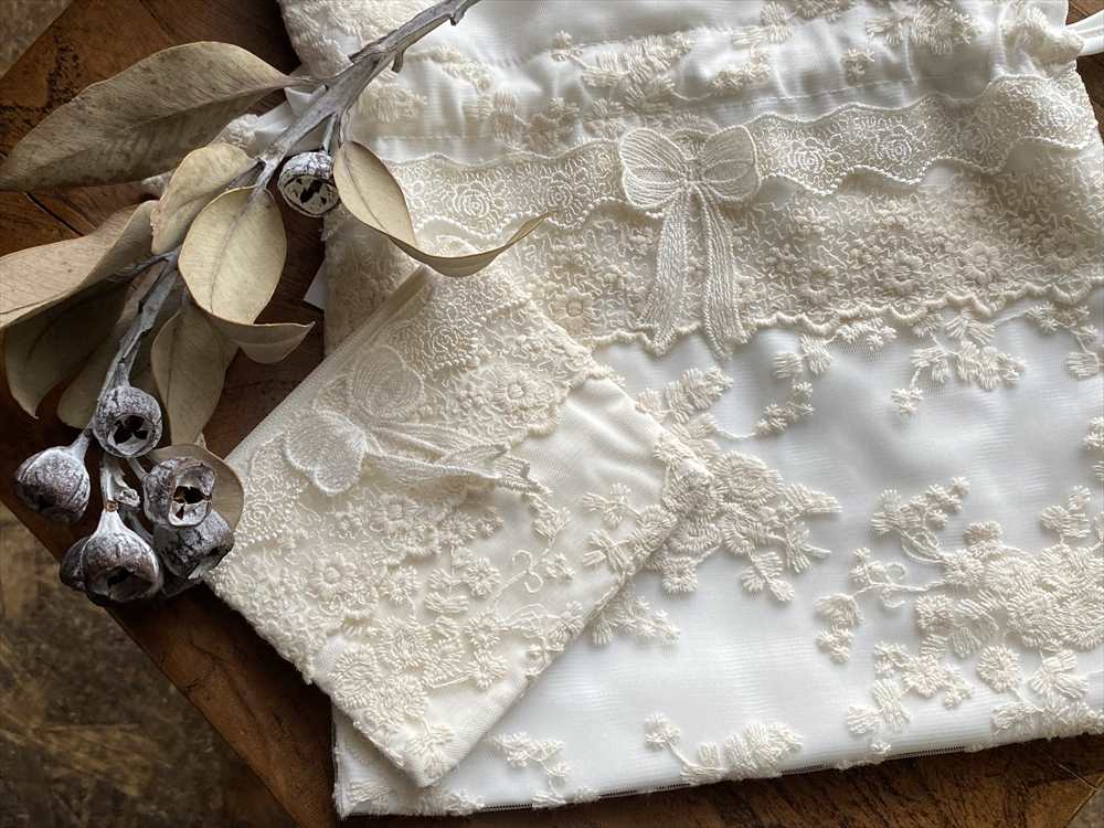 joli ruban フラットポーチSサイズ